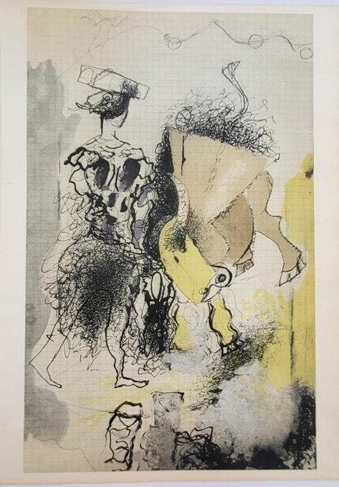 Georges Braque (1882-1963), after - (daprès) lithographie, Antiek en Kunst, Antiek | Overige Antiek