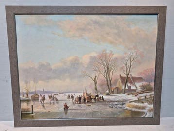 Dutch school (XXI) - Winter koud