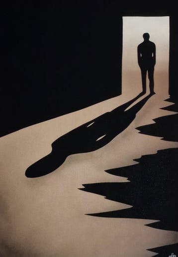 FÜR (1978) - Shadow of a Man - XL Size - (We Spray) NOT a