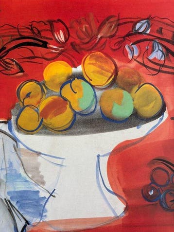 Raoul Dufy (1877-1953) - Coupe de fruits