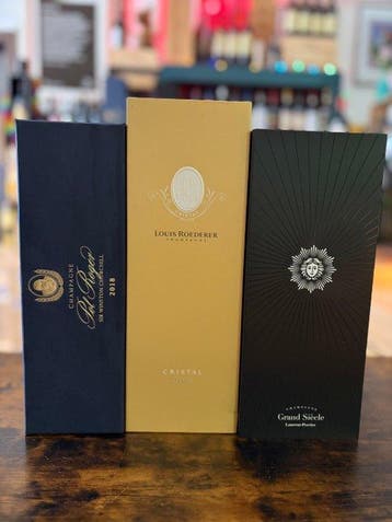 Cristal 2016, Sir Winston Churchill 2018 & Grand Siècle N°26