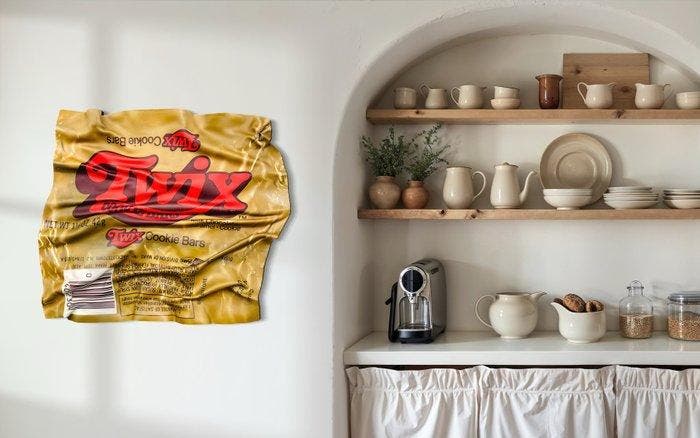 Soyz Bank (1988) - Twix Cookie Bars, Antiquités & Art, Art | Objets design