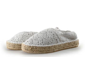 Colors of California Espadrilles in maat 39 Wit, Kleding | Dames, Schoenen, Espadrilles, Verzenden, Wit, Zo goed als nieuw