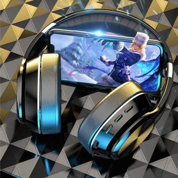VJ320 Draadloze Koptelefoon met Microfoon - Bluetooth 5.0, Verzenden, Nieuw