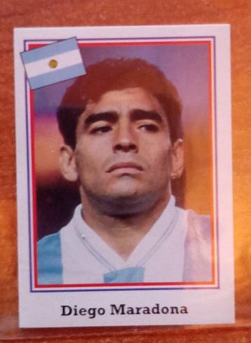 Panini Diego Maradona - 8 Sticker - Good (GD)