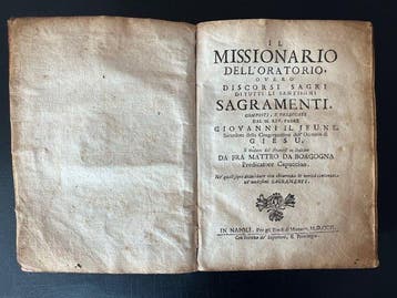 Padre Giovanni Le Jeune - Il missionario delloratorio overo