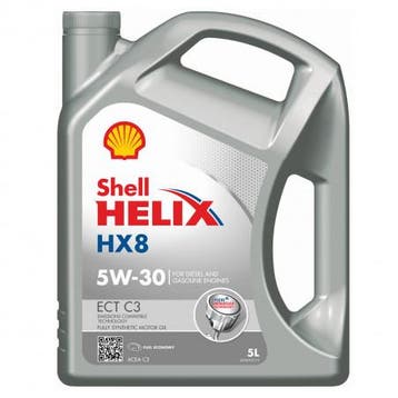 Shell Helix HX8 ECT C3 5W30 5 Liter, Ophalen of Verzenden