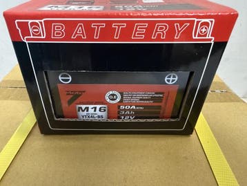 Veiling - 4x Moto7 - M16 - Motoraccu - 3Ah - 12V, Nieuw