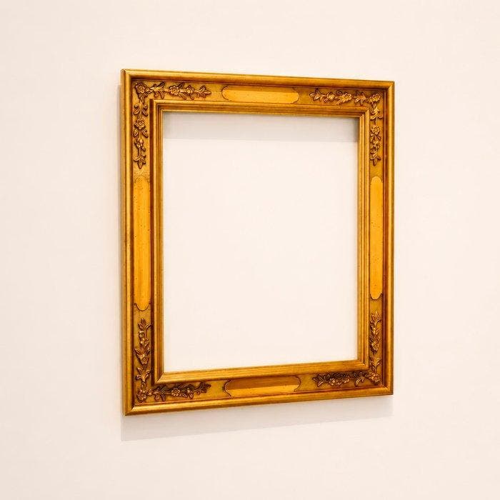 Lijst- Klassiek / Neoclassicistisch - Binnen 67× 50 cm -, Antiquités & Art, Curiosités & Brocante