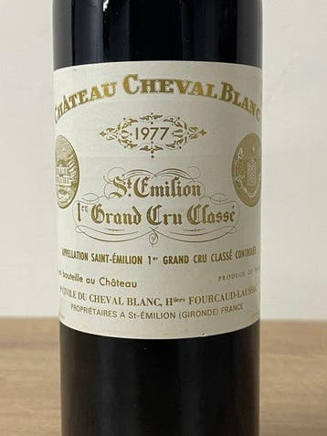 1977 Chateau Cheval Blanc - Saint-Émilion 1er Grand Cru, Verzamelen, Nieuw