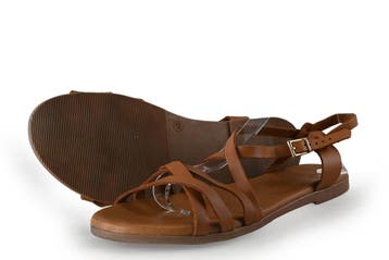 Oh! My Sandals Sandalen in maat 40 Bruin, Bruin, Verzenden, Sandalen of Muiltjes, Zo goed als nieuw