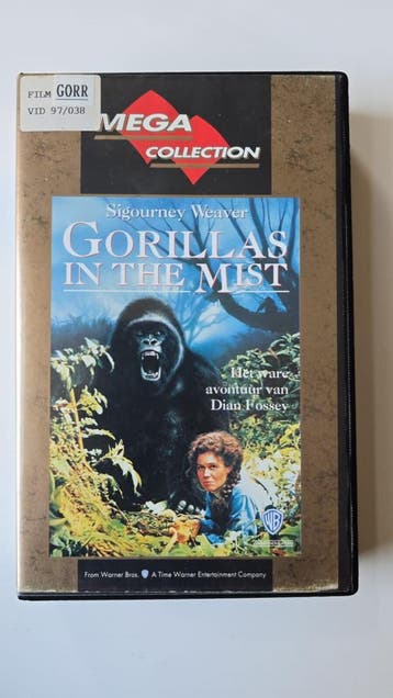 GORILLAS IN THE MIST (EX RENTAL) (VHS), Cd's en Dvd's, Gebruikt