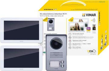 Vimar 2-gezins intercom 7 LCD | Retour deal | 63% korting!, Verzenden, Compatibel met smartphone, Gebruikt, Draadloos