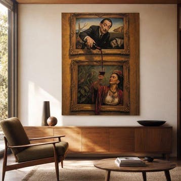 Paneel - GA014 - Decoratief Calice tra 2 Mondi –, Antiek en Kunst