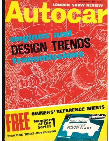 1967 AUTOCAR MAGAZINE 3742 ENGELS, Nieuw