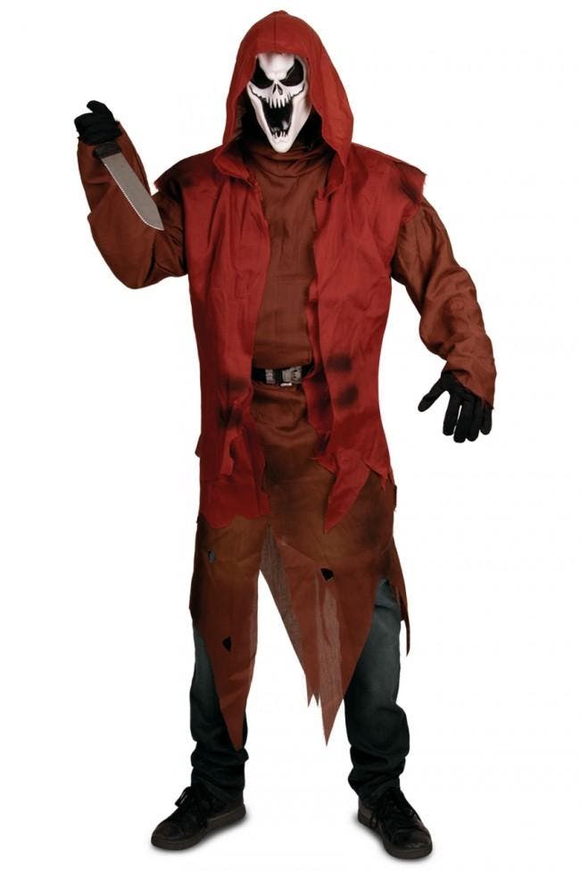 Kostuum Ghostface Rood Beul Pak met Masker Scream Grim Reape, Kleding | Heren, Carnavalskleding en Feestkleding, Nieuw, Ophalen of Verzenden