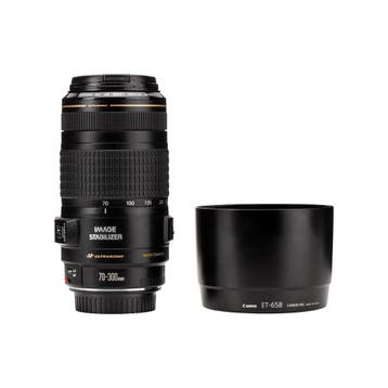 Canon EF 70-300mm f/4-5.6 IS USM met garantie, Audio, Tv en Foto, Foto | Lenzen en Objectieven, Ophalen of Verzenden, Gebruikt