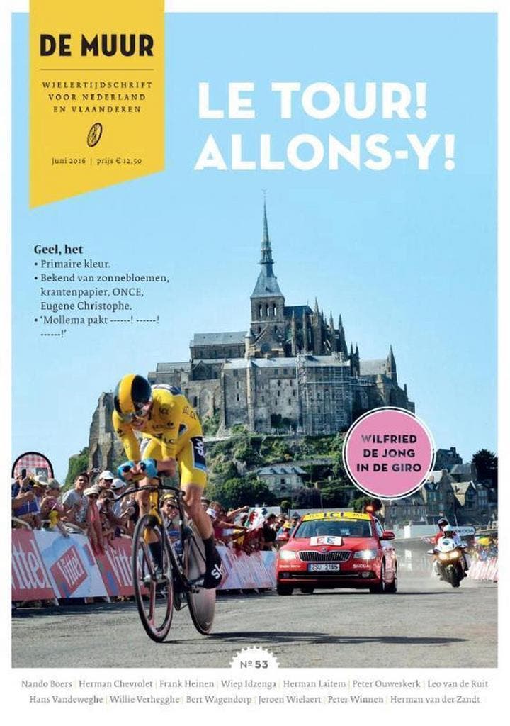 De muur Le tour! Allons-Y! 9789462310216, Boeken, Hobby en Vrije tijd, Zo goed als nieuw, Verzenden