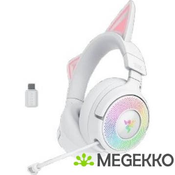 Razer Kraken Kitty V3 Pro Wit Gaming Headset, Computers en Software, Verzenden, Nieuw