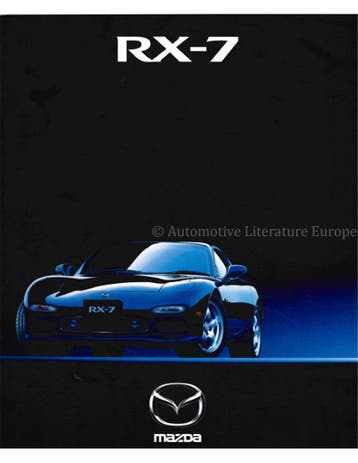 1998 MAZDA RX-7 BROCHURE JAPANS