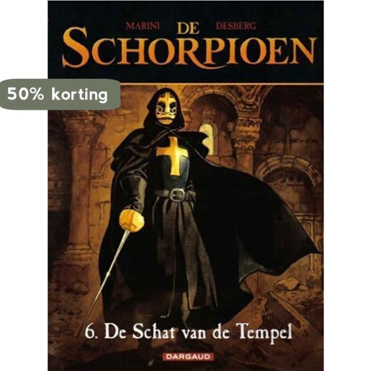 De Schat van de tempel / Schorpioen, de / 6 9789067938013, Boeken, Stripverhalen, Gelezen, Verzenden