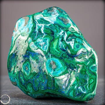 Natuurlijk azuuriet, chrysocolla & malachiet uit Congo – Een, Verzamelen, Nieuw