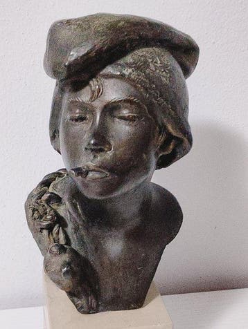 dal modello di Achille DOrsi (1845-1929) - Figuur -, Antiek en Kunst, Antiek | Keramiek en Aardewerk