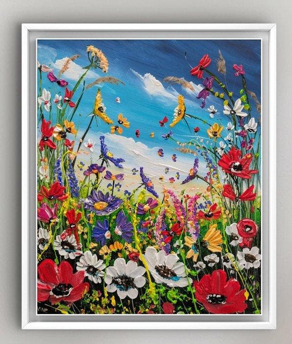 Evelina Vine (XXI) - The Quiet Wild, Antiquités & Art, Art | Peinture | Classique