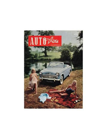 1957 AUTOVISIE MAGAZINE 22 NEDERLANDS, Ophalen of Verzenden