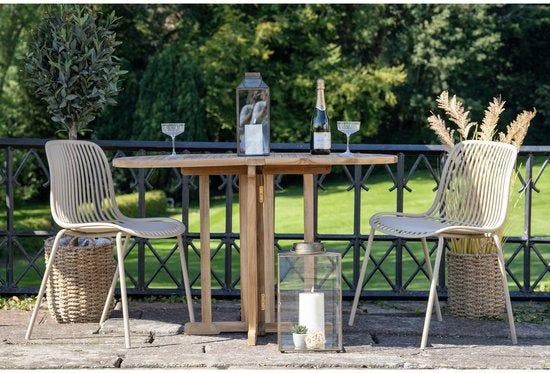 2dekans | House Nordic Branson Stapelstoel - 55x47x82cm -, Maison & Meubles, Chaises, Enlèvement ou Envoi