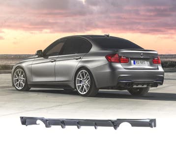DIFFUSEUR BMW F30 F31 LOOK M PERFORMANCE NOIR BRILLANT O--O, Auto-onderdelen, Verzenden