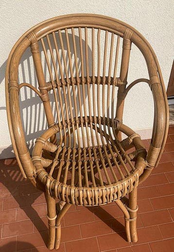Stoel - Bamboe - Een paar stoelen van bamboe