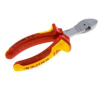Knipex Krachtzijkniptang 160mm VDE-Getest Tot 1000V, Doe-het-zelf en Bouw, Verzenden, Nieuw