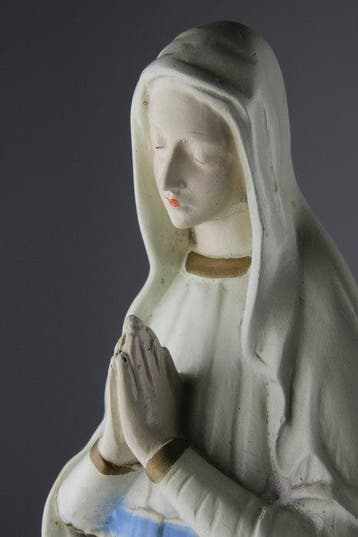 Chiapelli - Beeld, Our Lady of Banneux - 54 cm - Gips