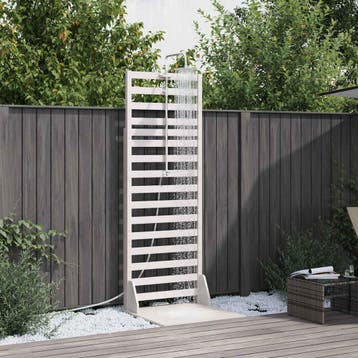vidaXL Buitendouche 225 cm Massief grenenhout en, Verzenden, Nieuw