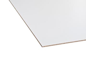 10mm spaanplaat gemelamineerd wit nieuw (rest) 110.5 x, Doe-het-zelf en Bouw, Overige Doe-Het-Zelf en Bouw, Ophalen of Verzenden