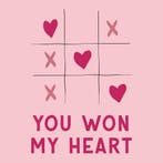 Homebound Tegeltje you won my heart, Huis en Inrichting, Woonaccessoires | Tekstborden en Spreuken, Ophalen of Verzenden, Nieuw