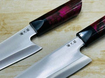 Keukenmes - Handgemaakt Japans Koksmes-Set - Achthoekig