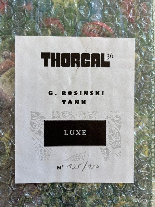 Thorgal 36 - Aniël - Lombard uitgaven luxe groot formaat - 1, Boeken, Stripverhalen
