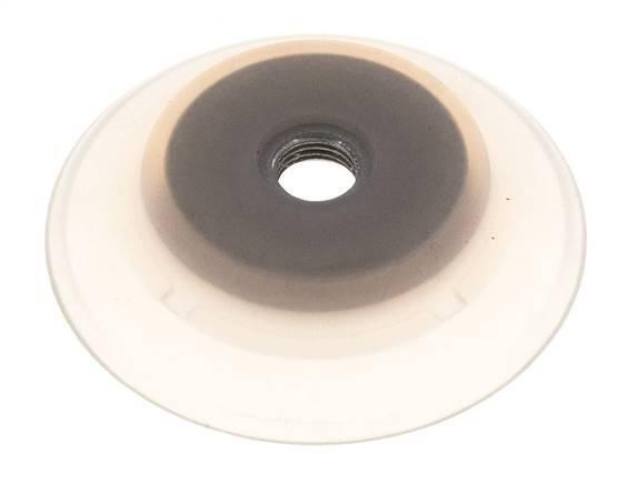 Ventouse plate en silicone transparent 80mm G 1/4 pouce, Bricolage & Construction, Ventilation & Extraction, Envoi