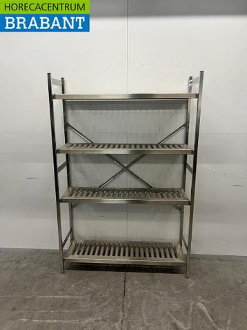 RVS Opbergrek Rek Stelling 120 x 40 x 180.5 cm Horeca, Ophalen of Verzenden, Nieuw in verpakking