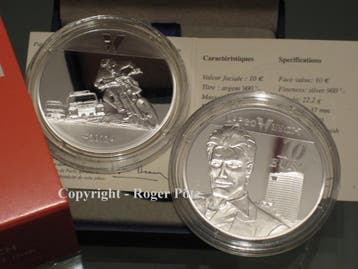 Frankreich 10 Euro 2012 Largo Winch zilver Pp zilver, Verzenden, België