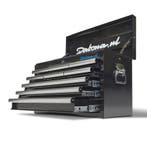 Datona Gereedschapskist met 9 laden - zwart - Datona, Ophalen of Verzenden, Nieuw