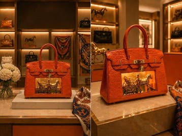 Art Stray-Nos - “ Lécrin Hermès ... Birkin illuminé .