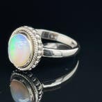 Zilver - Ring - Natural-Opal