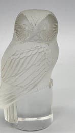 Lalique - Figurine - Chouette - Cristal