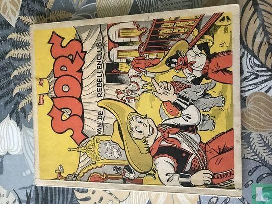 Sjors en Sjimmie - Sjors van de Rebellenclub - 1950, Livres, BD, Envoi