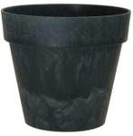 Bloempot Bloemenvaas Ibiza beton Zwart 12 cm, Huis en Inrichting, Nieuw