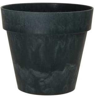Bloempot Bloemenvaas Ibiza beton Zwart 12 cm, Nieuw