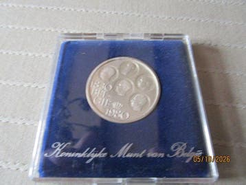 België. 500 Francs 1980, 2 x (Zonder minimumprijs), Postzegels en Munten